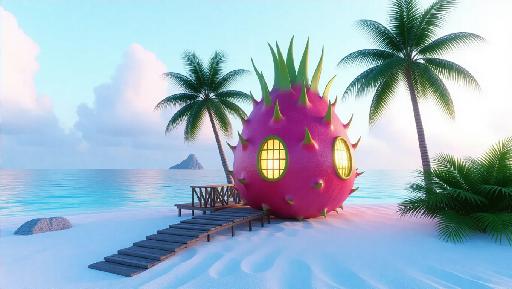 Text to Image AI effects generated image