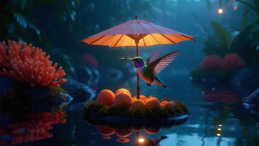 Text to Image AI effects generated image