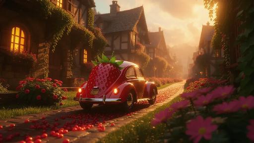 Text to Image AI effects generated image