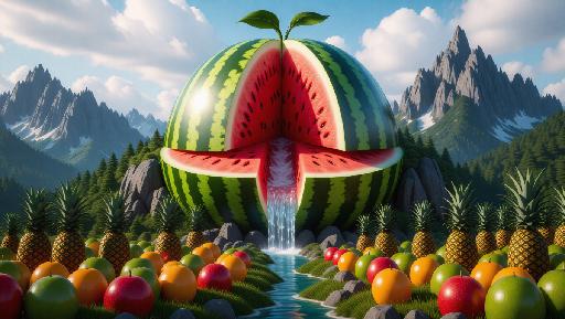 Text to Image AI effects generated image