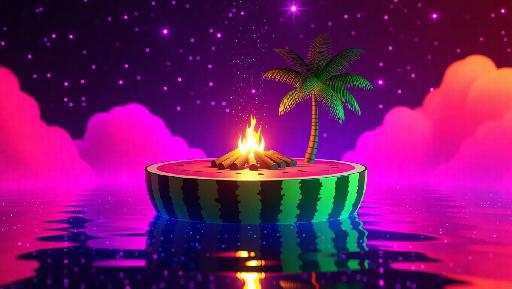 Text to Image AI effects generated image