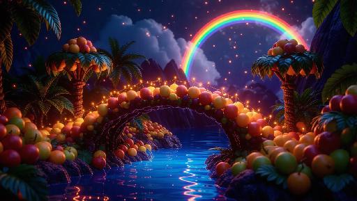 Text to Image AI effects generated image