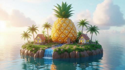 Text to Image AI effects generated image