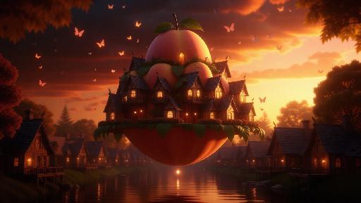 Text to Image AI effects generated image