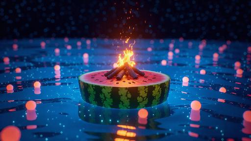 Text to Image AI effects generated image