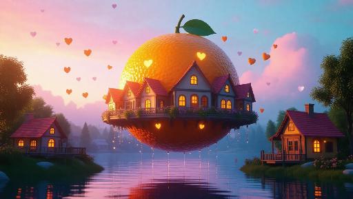 Text to Image AI effects generated image