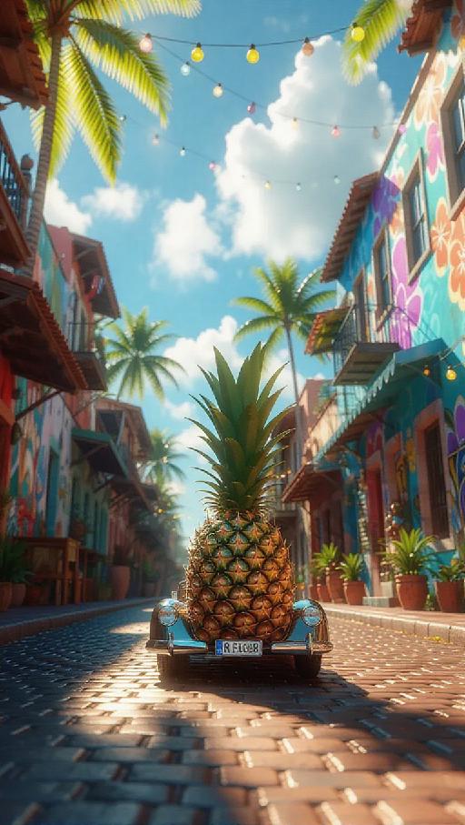 Text to Image AI effects generated image