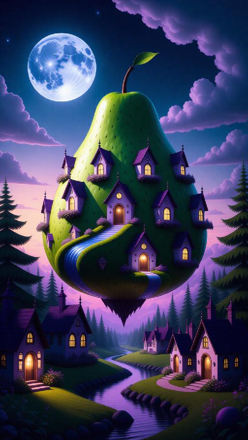 Text to Image AI effects generated image