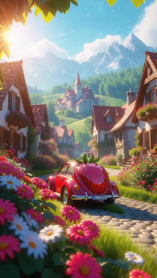 Text to Image AI effects generated image