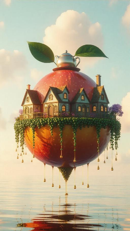 Text to Image AI effects generated image