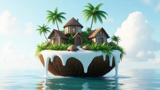 Text to Image AI effects generated image