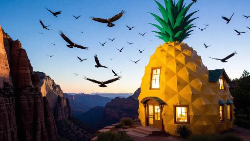 Text to Image AI effects generated image