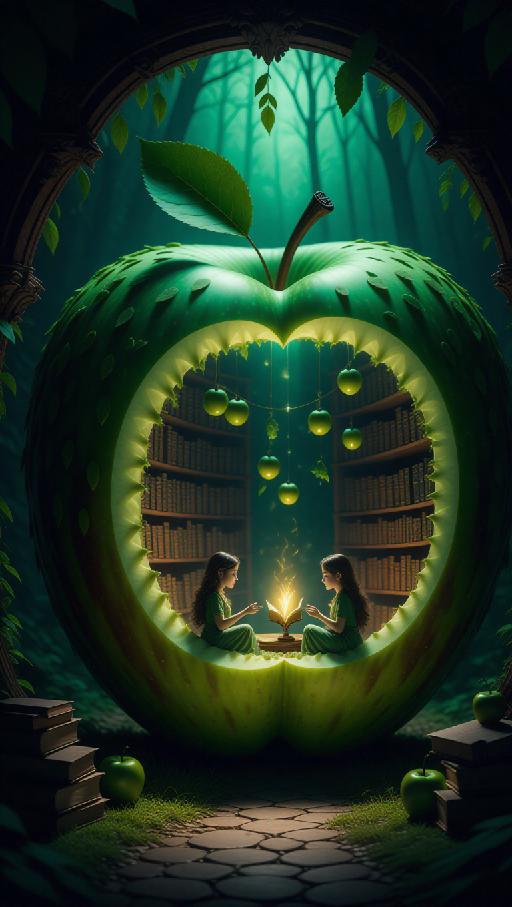 Text to Image AI effects generated image