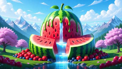 Text to Image AI effects generated image