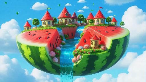 Text to Image AI effects generated image