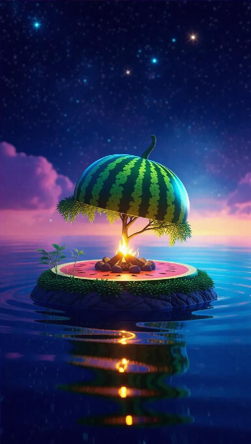 Text to Image AI effects generated image