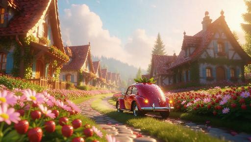 Text to Image AI effects generated image