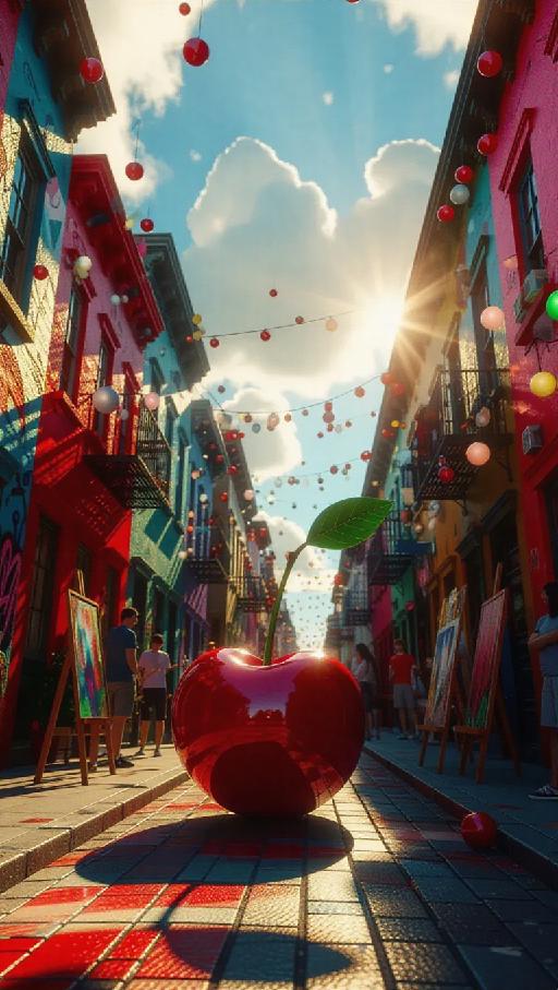 Text to Image AI effects generated image