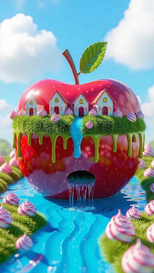 Text to Image AI effects generated image