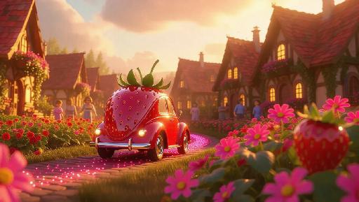 Text to Image AI effects generated image