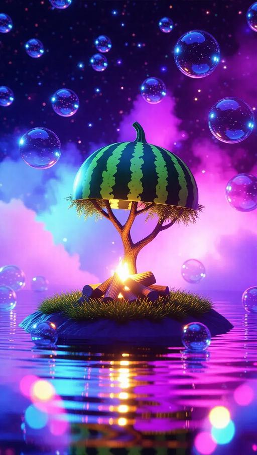 Text to Image AI effects generated image