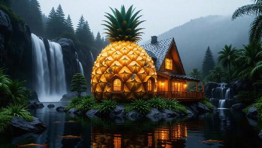 Text to Image AI effects generated image