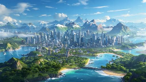 Text to Image AI effects generated image