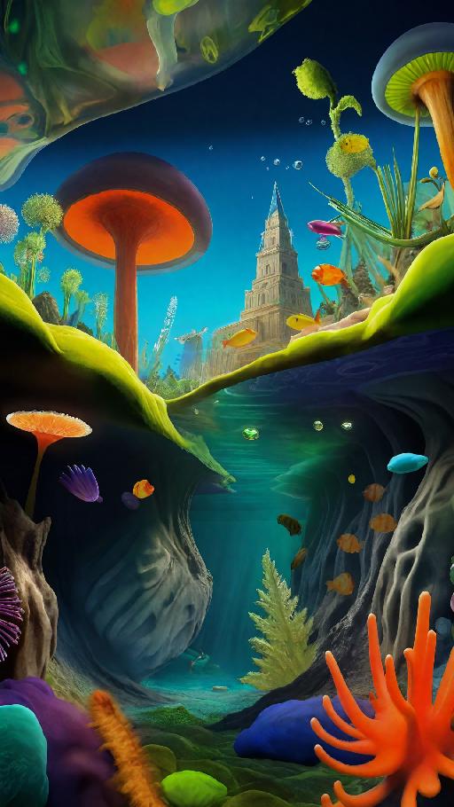 Image to Image AI effects generated image