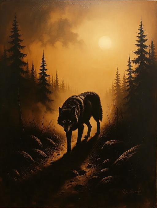 Text to Image AI effects generated image