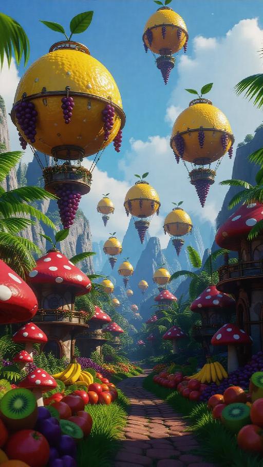 Text to Image AI effects generated image