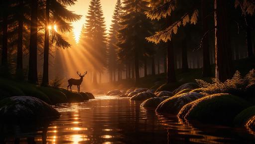 Text to Image AI effects generated image