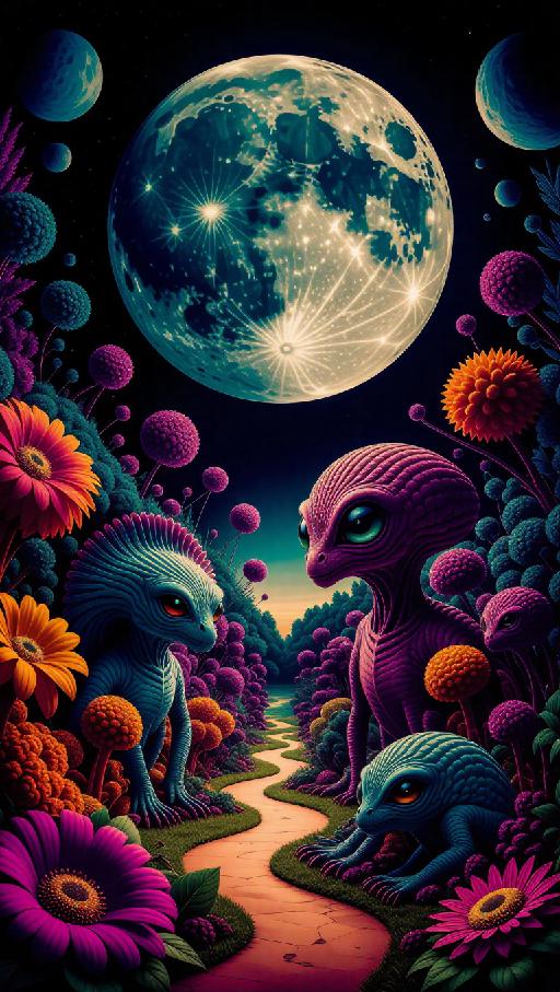 Text to Image AI effects generated image