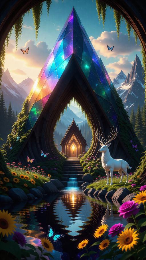 Text to Image AI effects generated image