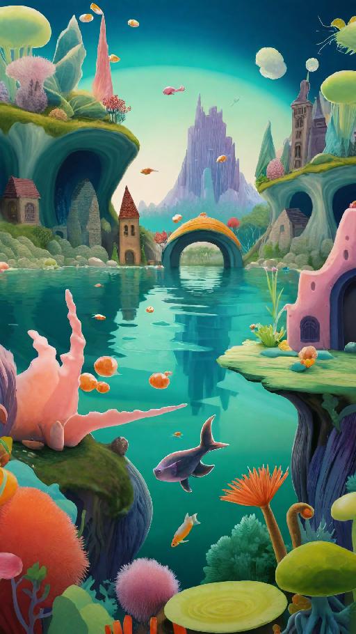 Image to Image AI effects generated image