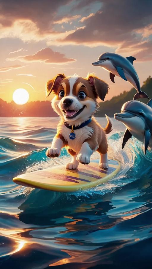 Text to Image AI effects generated image