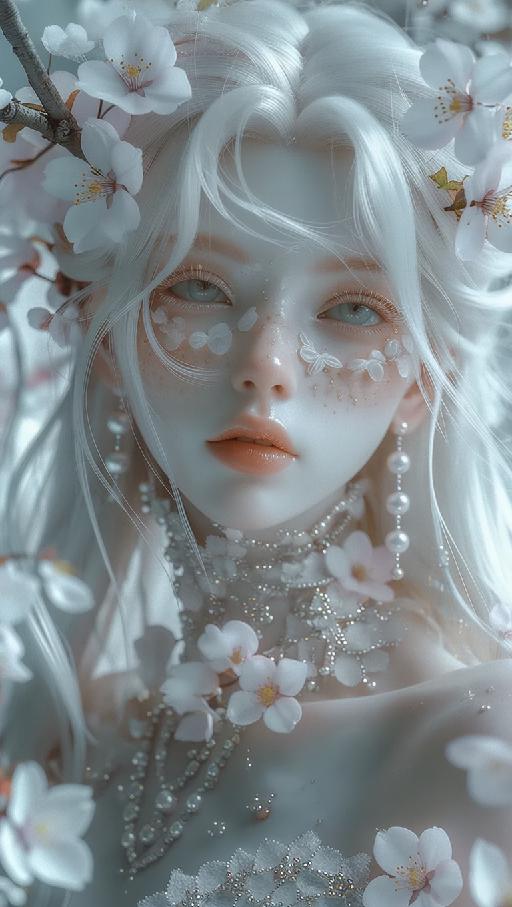 樱花妖 AI effects generated image