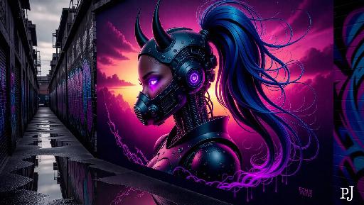 Text to Image AI effects generated image