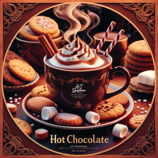 hot chocolate  AI effects generated image