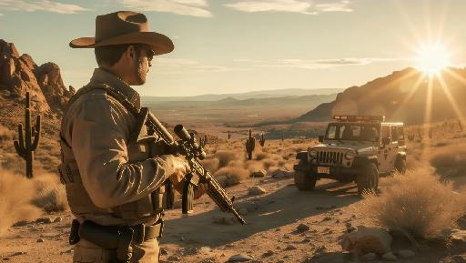 Texas Ranger AI effects generated image