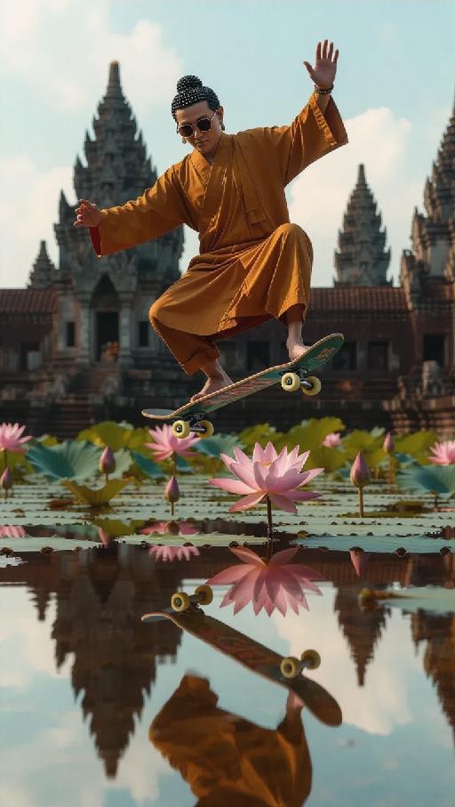 Text to Image AI effects generated image