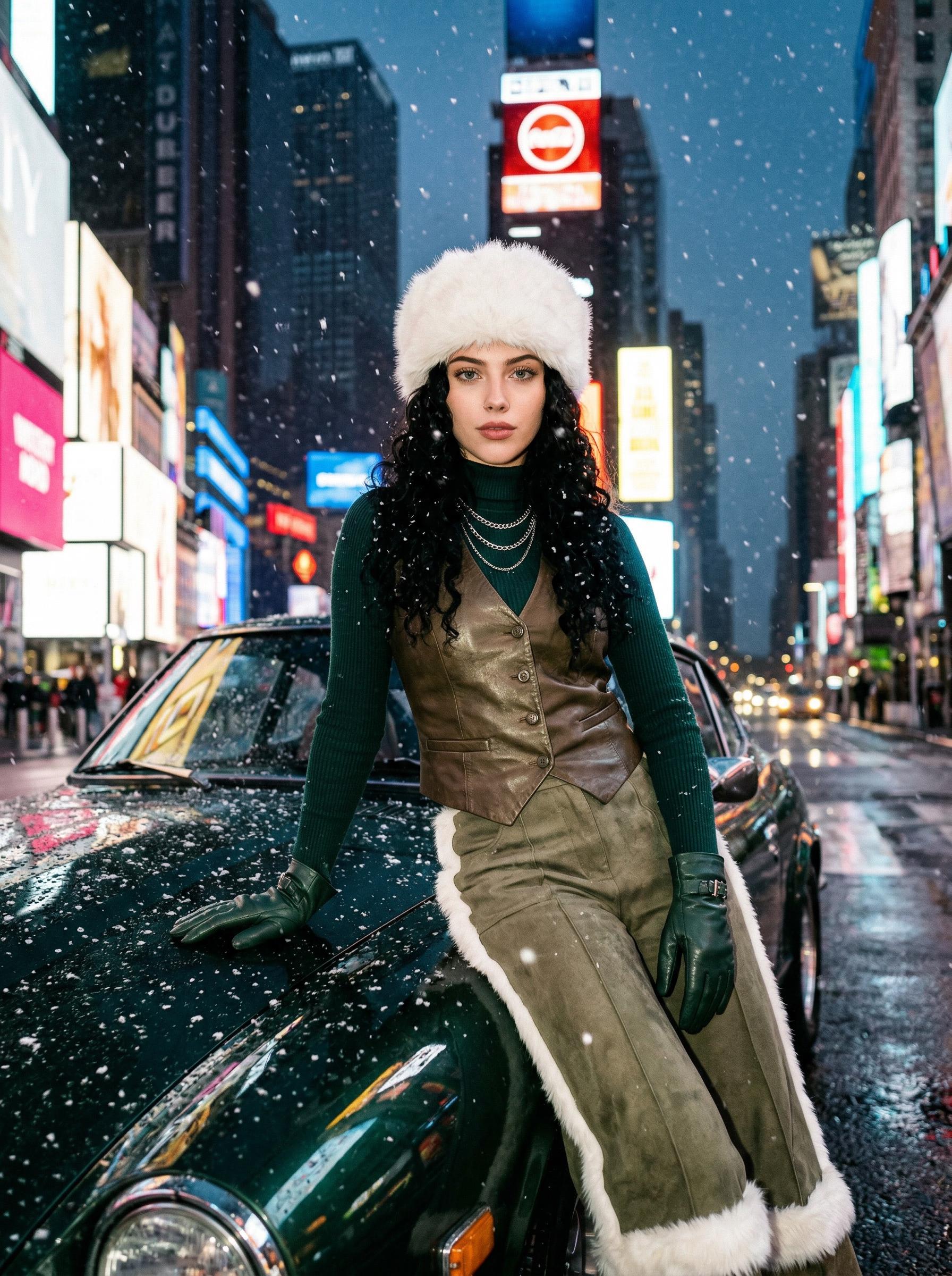 Generated beauty portrait