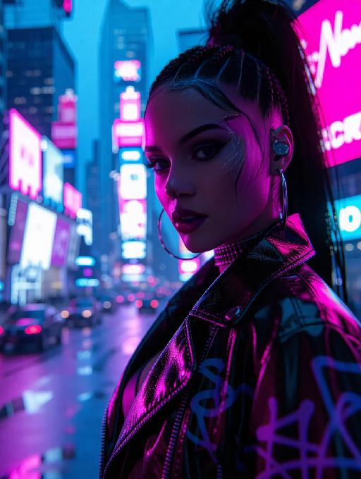 Text to Image AI effects generated image