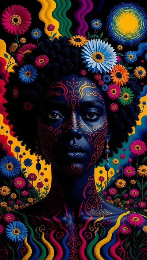 Text to Image AI effects generated image