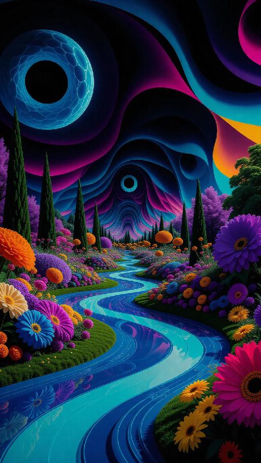 Text to Image AI effects generated image