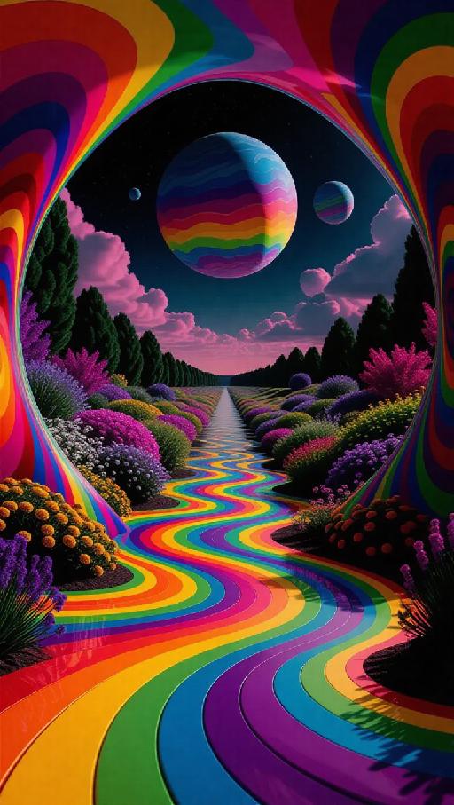 Text to Image AI effects generated image