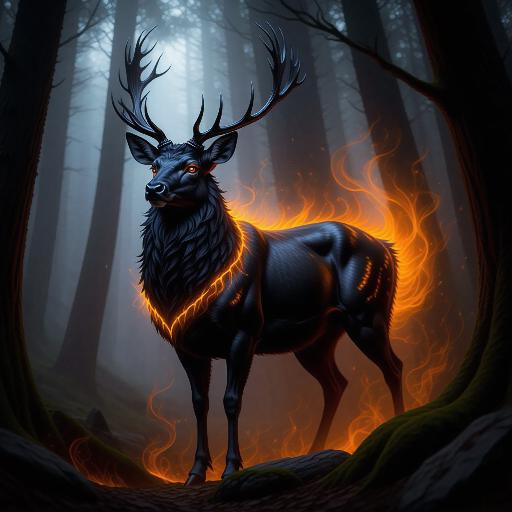 Text to Image AI effects generated image