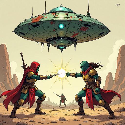 Text to Image AI effects generated image