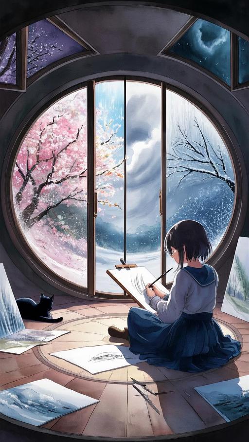 Text to Image AI effects generated image