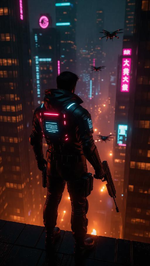 Text to Image AI effects generated image