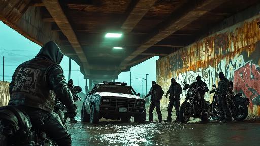 Text to Image AI effects generated image